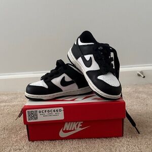 Nike Black and White Kids' Sneakers